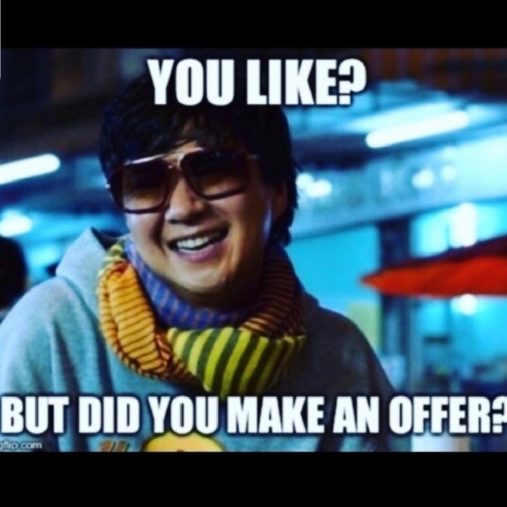 I like reasonable offers & bundles!